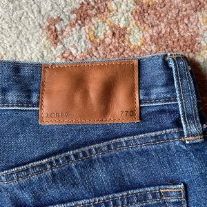 J Crew 770 straight jeans